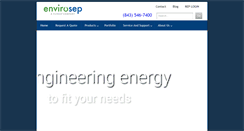 Desktop Screenshot of envirosep.com
